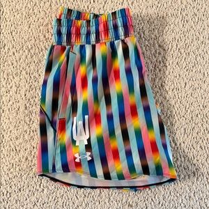 Under Armour Multicolor Striped Shorts
